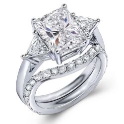 Wedding Band For Three Stone Ring