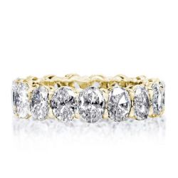 Eternity Oval Wedding Band