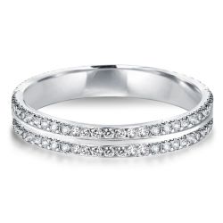 Double Row Wedding Band