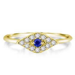 Eye Engagement Ring