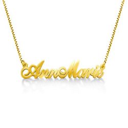 Gold Plated Name Necklace