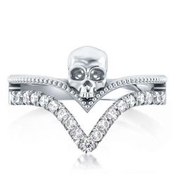 Skull Engagement Ring