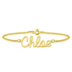 Personalized Gold Name Bracelets