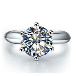 Round Solitaire Engagement Ring