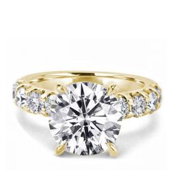 Round Engagement Ring