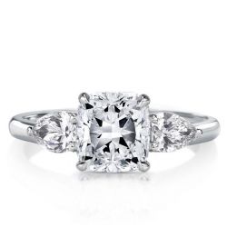 Cathedral Style Engagement Ring