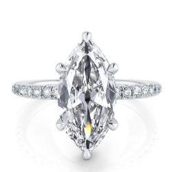 Marquise Diamond Engagement Ring