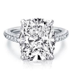 Classic Cushion Engagement Ring