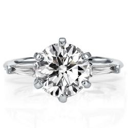 Affordable Three Stone Engagement Ring