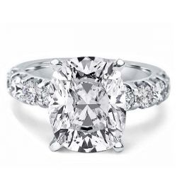 Cushion Cut Diamond Engagement Rings