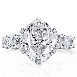 Affordable Oval Engagement Ring
