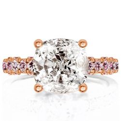 Cushion Cut Engagement Ring