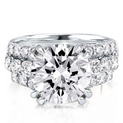 Round Cut Engagement Rings