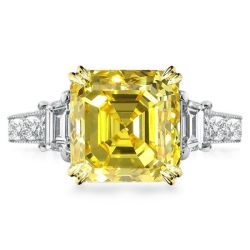 Asscher Cut Ring