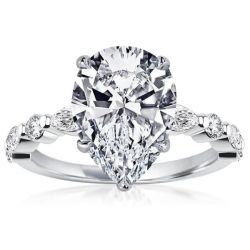 Classic Pear Cut Engagement Ring