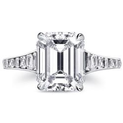 Classic Emerald Cut Engagement Ring