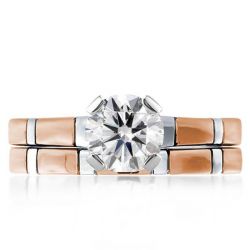 Two Tone Bridal Set