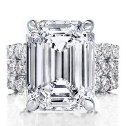 Diamond wedding ring sets