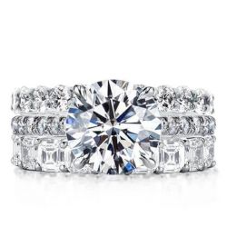 Promise Ring Engagement Ring Wedding Ring Set 