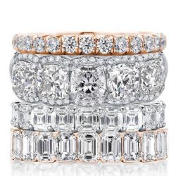 Stacked Wedding Set