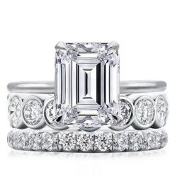 Cheap Wedding And Engagement Rings Set