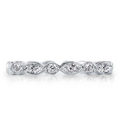 Scalloped Wedding Band