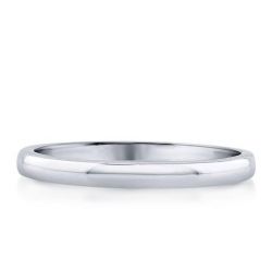 Plain Silver Wedding Band