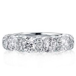 Four Stone Wedding Band