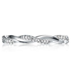 Twisted Vine Wedding Band