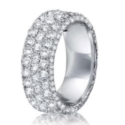 Micropave Wedding Band