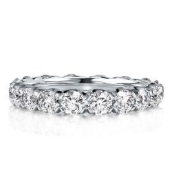 Sapphire Half Eternity Band