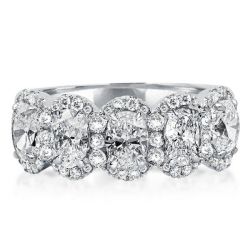 5 Stone Wedding Ring