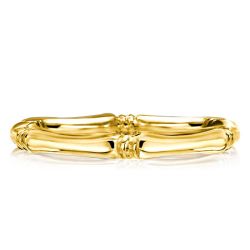 Golden Bamboo Design Wedding Band