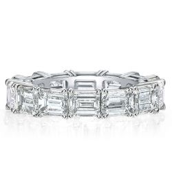 East West Baguette Eternity Wedding Band