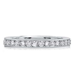 Italo Eternity Channel Setting Wedding Band(0.93 CT. TW.)