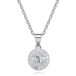 Double Halo Necklace