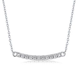 Italo Bar Necklace Pendant Necklace For Women