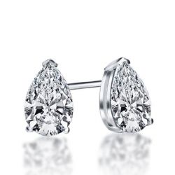 pear stud earrings