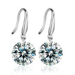 Gemstone Drop Earrings
