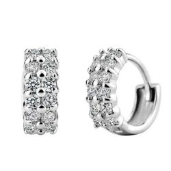 Double Row Earrings