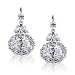 Round Drop Earrings