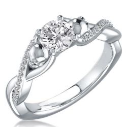 Double Engagement Ring
