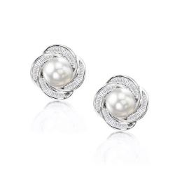 Pearl Stud Earrings