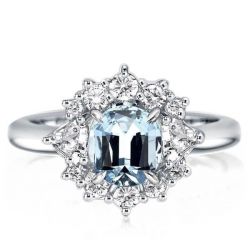 Aquamarine Ring
