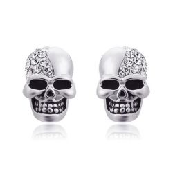 Vintage Skull Stud Earrings 