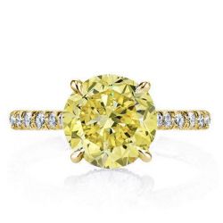 Yellow Engagement Ring