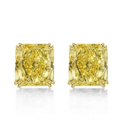 Topaz Stud Earrings