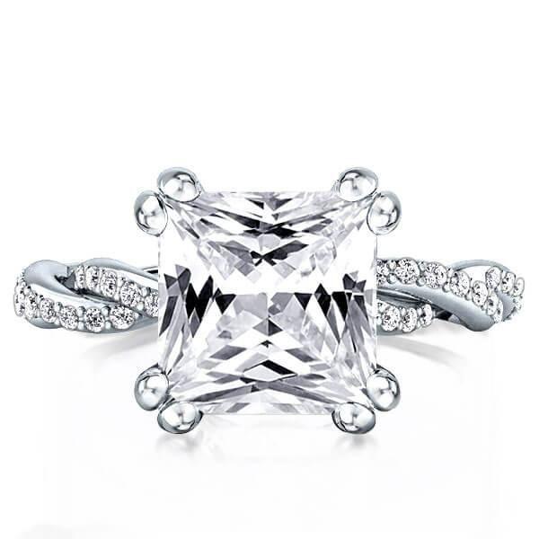Engagement Rings Princess Cut: A Statement of Timeless Romance