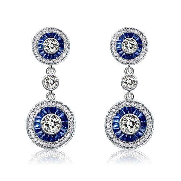 The Elegant Appeal of Blue Drop Earrings: A Statement of Sophistication