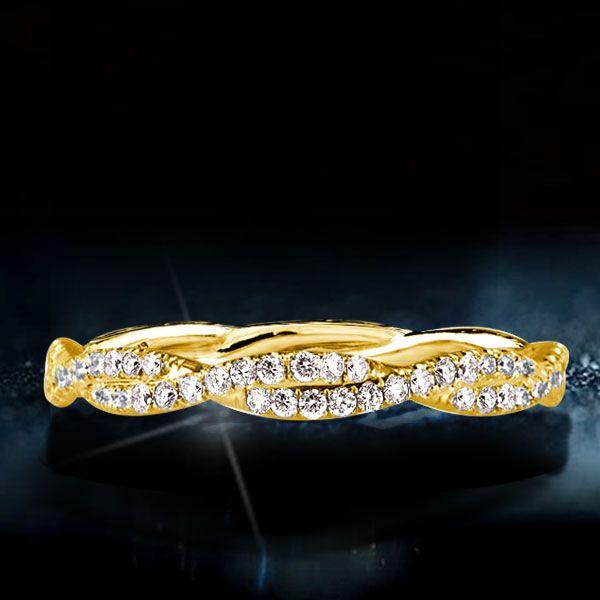 Modern Twist Wedding Band 2022